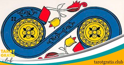dos de oros - tarot gratis club