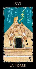 torre - Tarot Egipcio
