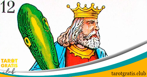 rey de bastos - tarot gratis club