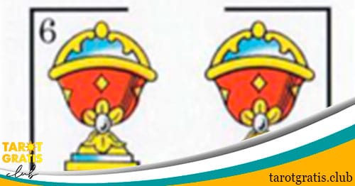 seis de copas - tarot gratis club