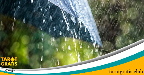 soñar con lluvia o un paraguas - tarot gratis club